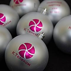 печать на елочных шарах